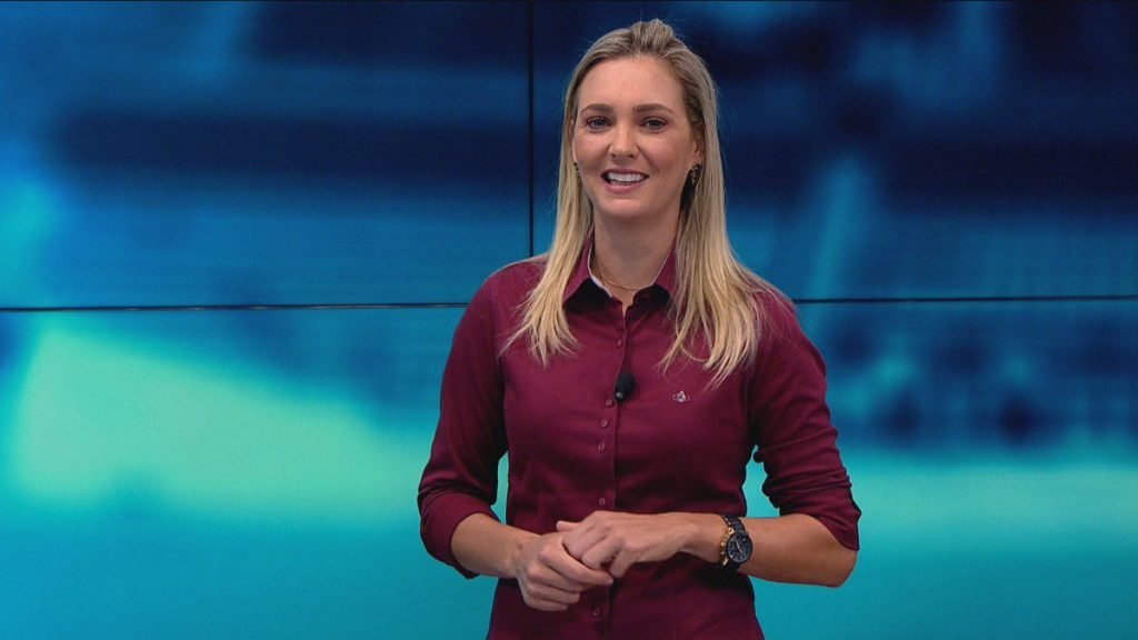 Comentarista esportiva da Globo