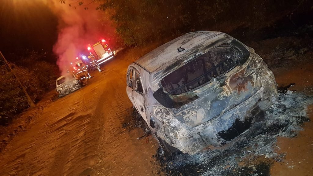 carro queimado