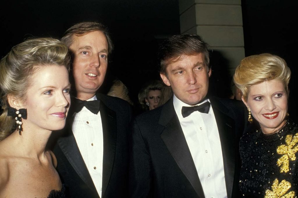 Blaine Trump, Robert Trump, Donald Trump e Ivana Trump