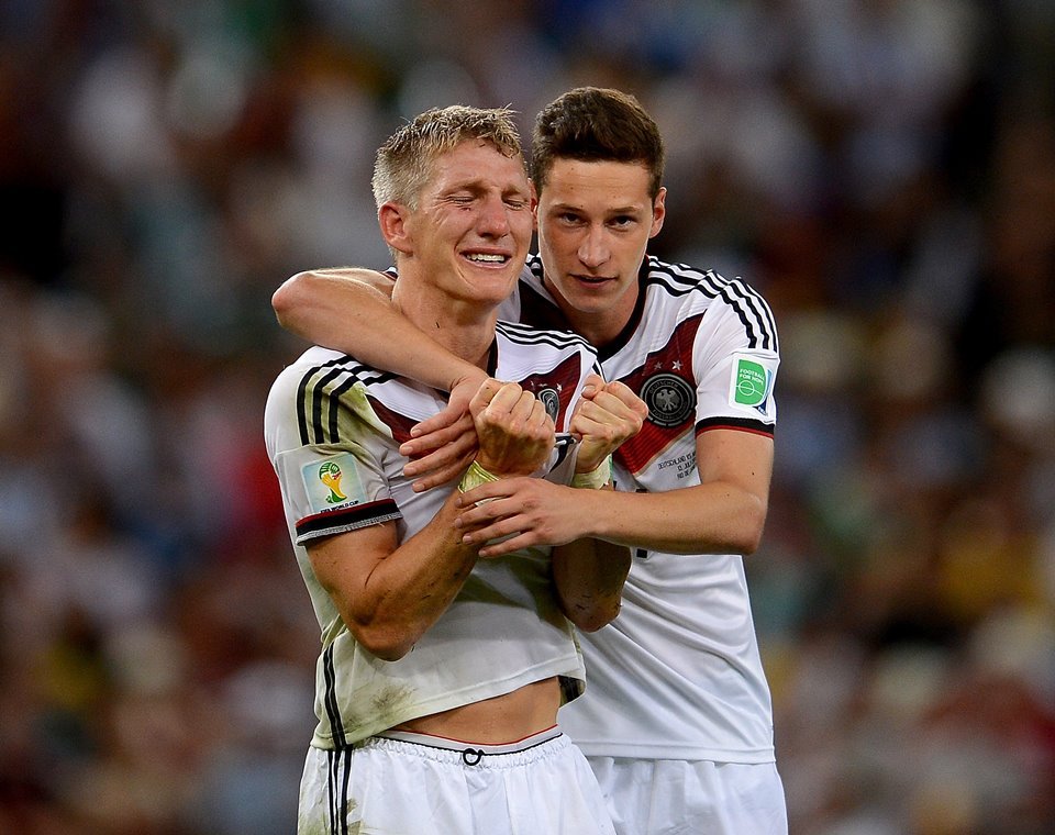 Draxler e Schweinsteiger Alemanha
