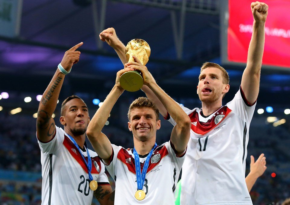 Boateng e Muller Alemanha