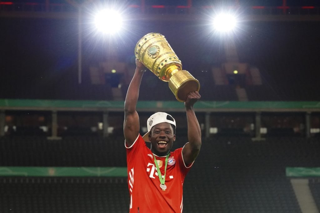 Alphonso Davies Copa da Alemanha