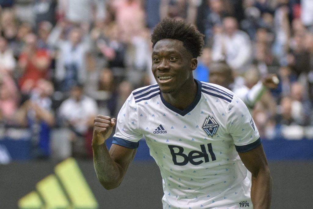 Alphonso Davies Vancouver Whitecaps