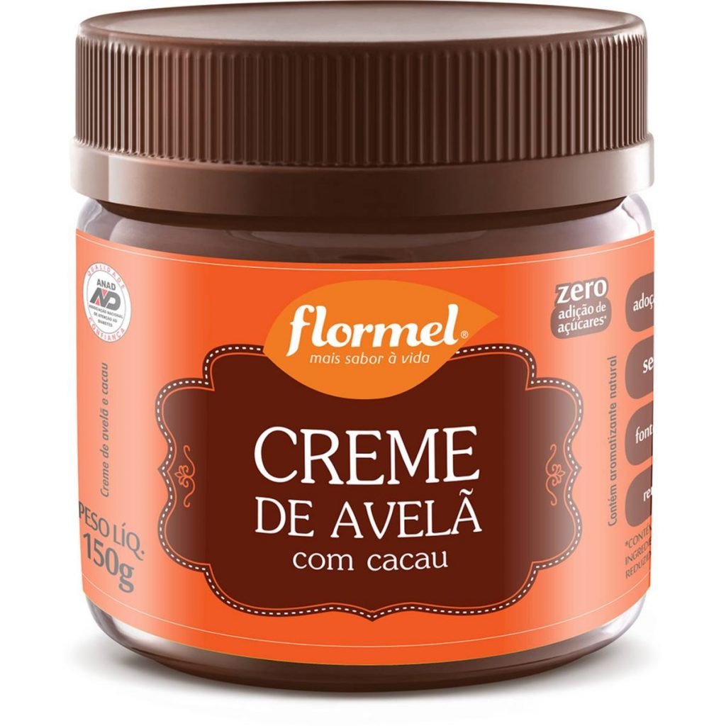 Creme de avelã com cacau