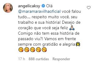 Comentário de Angélica