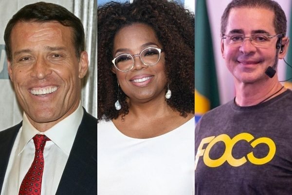Tony Robbins, Oprah Winfrey e Paulo Vieira