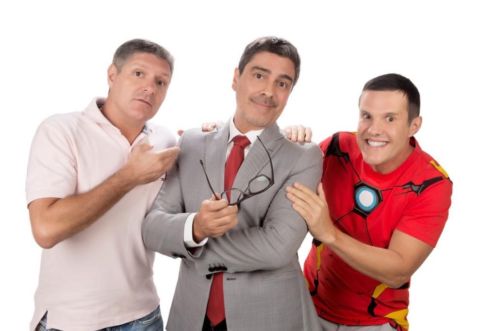 Junno Andrade e elenco de peça 6