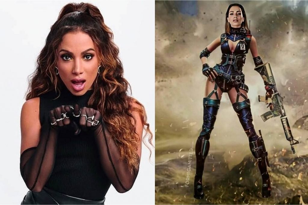 O papel do Free Fire na fase gamer de Anitta