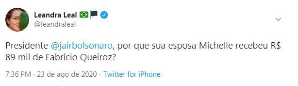 Tuitaço contra Bolsonaro