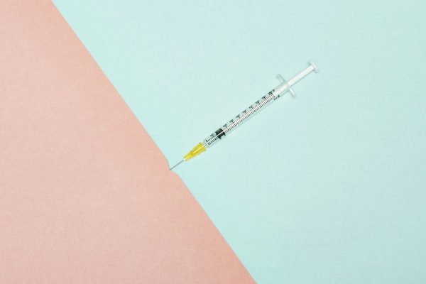 seringa de vacina