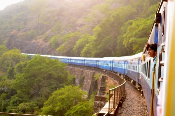 Viagem de trem, Índia