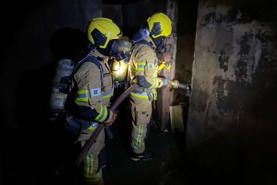 Incêndio no Entorno