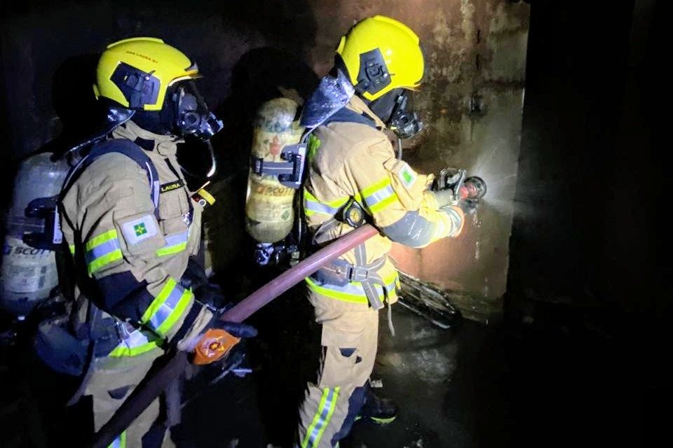 Incêndio no Entorno