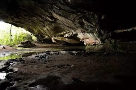 Caverna em Chapada dos Guimarães, em Mato Grosso