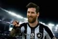 Messi com camisa do Botafogo