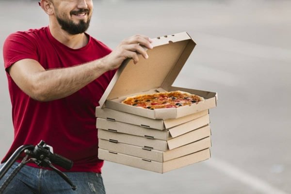 Entregador de pizza