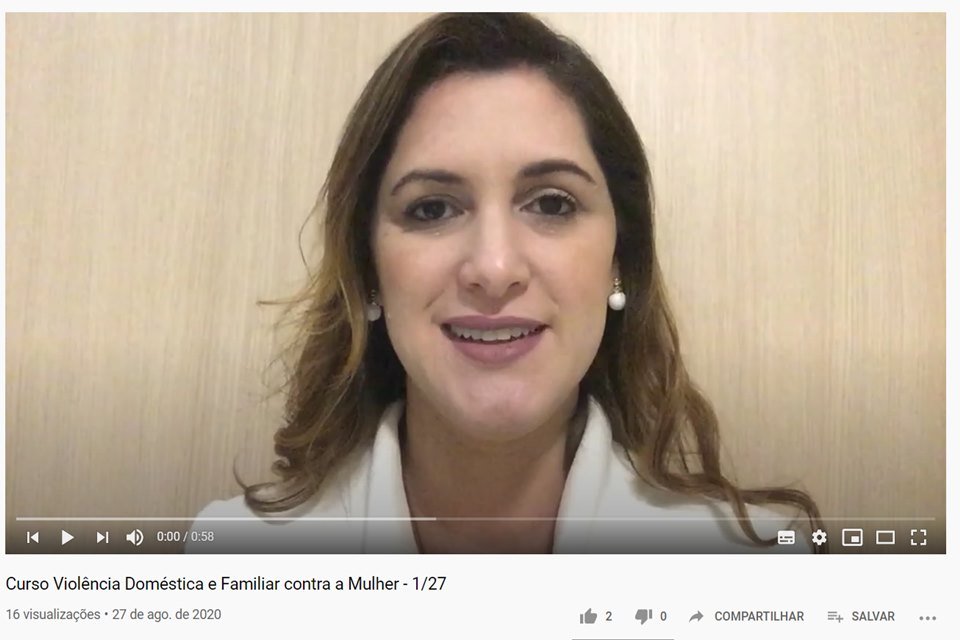 TJDFT oferece curso de violência contra a mulher