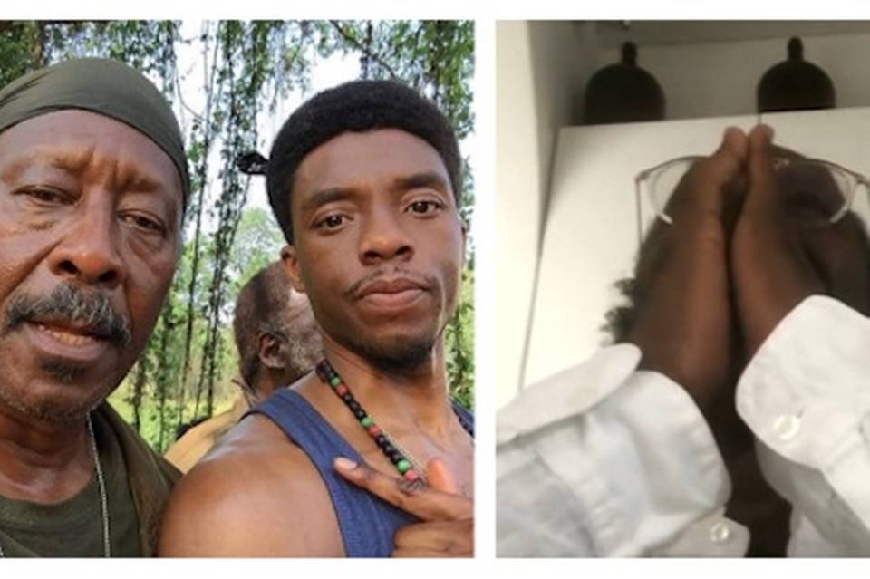 Clark Peters e Chadwick Boseman