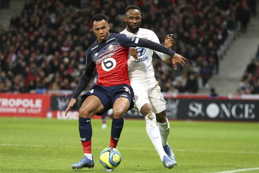 Gabriel Magalhães e Moussa Dembele
