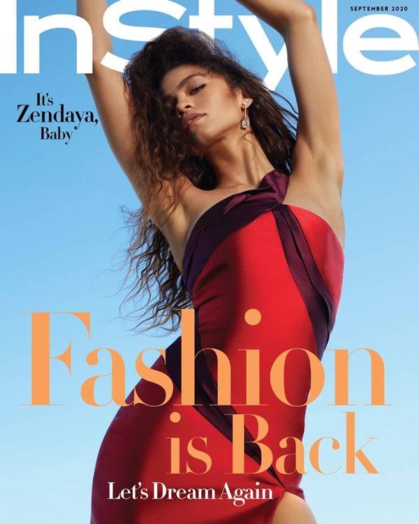 Zendaya na capa da InStyle de setembro de 2020