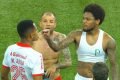 Jussa e Luiz Adriano