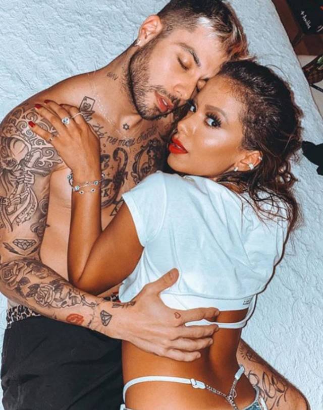 Anitta e Gui Araújo