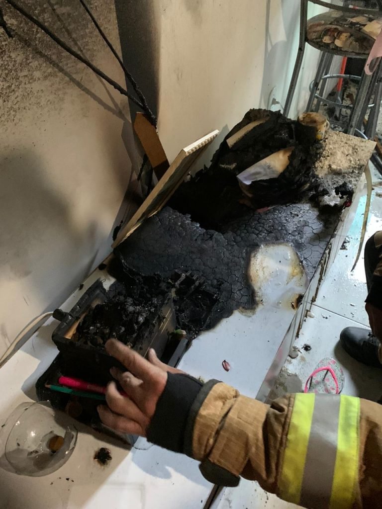 Incêndio em apartamento de Águas Claras