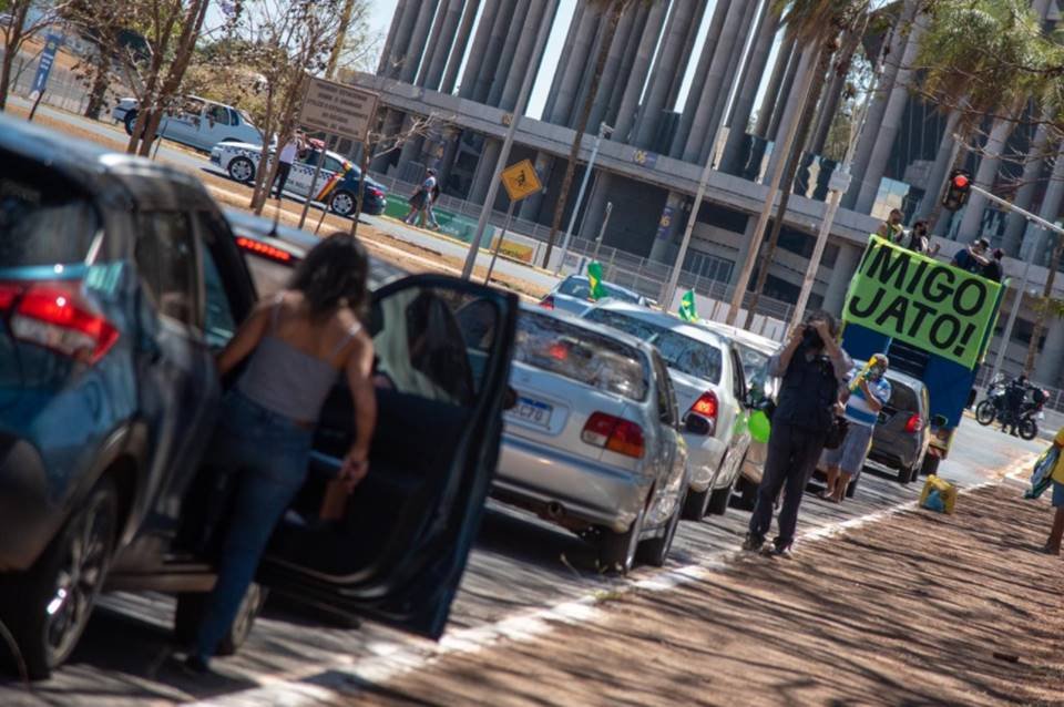 Carreata em favor da Lava Jato