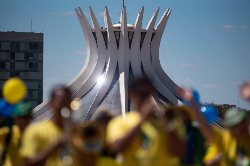 Manifestação 7 de setembro 2020 Esplanada dos ministérios - A favor de Bolsonaro
