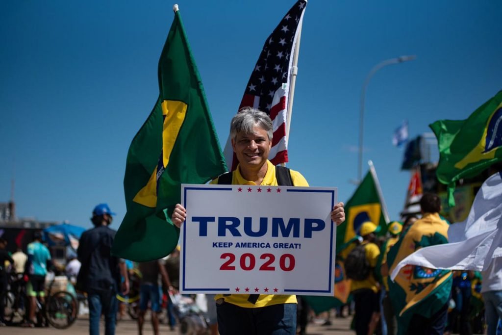 Manifestação 7 de setembro 2020 Esplanada dos ministérios - A favor de Bolsonaro
