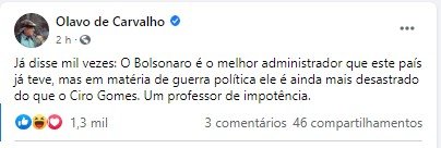 post olavo de carvalho