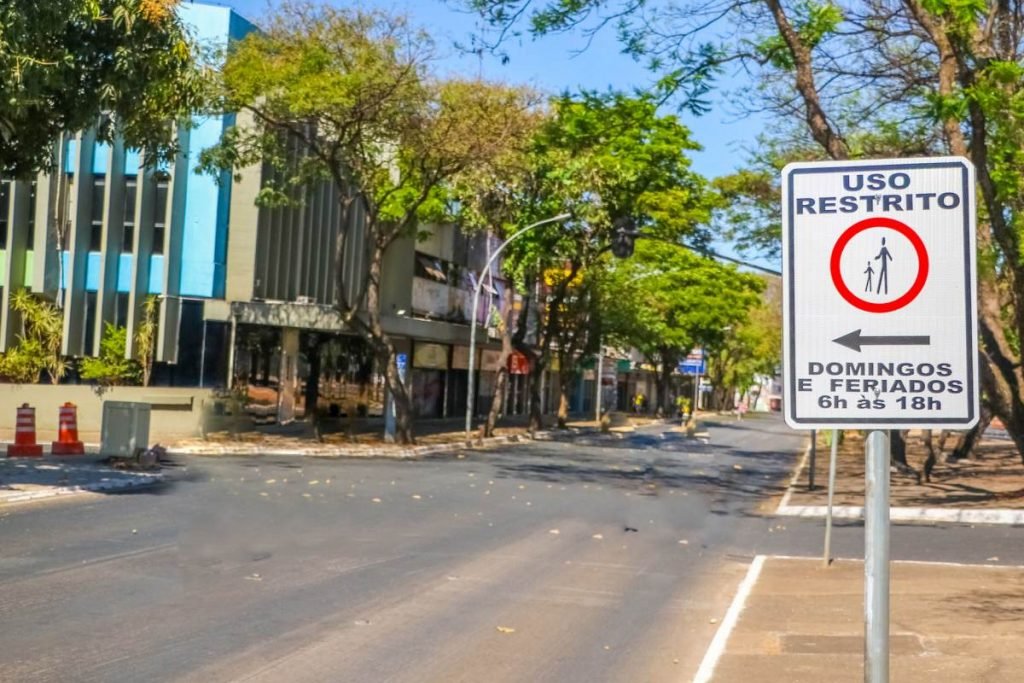 Avenida na W3 Sul