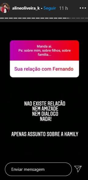 Mãe da filha de Fernando Zor diz que ele é ausente