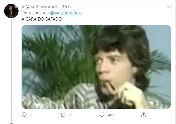 Mick Jagger e Gloria Maria