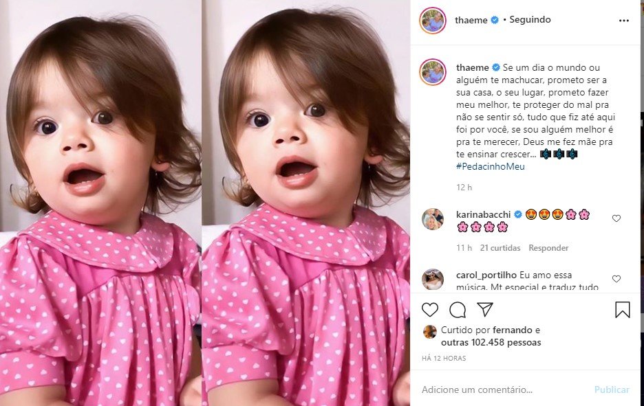 Filha da Thaeme