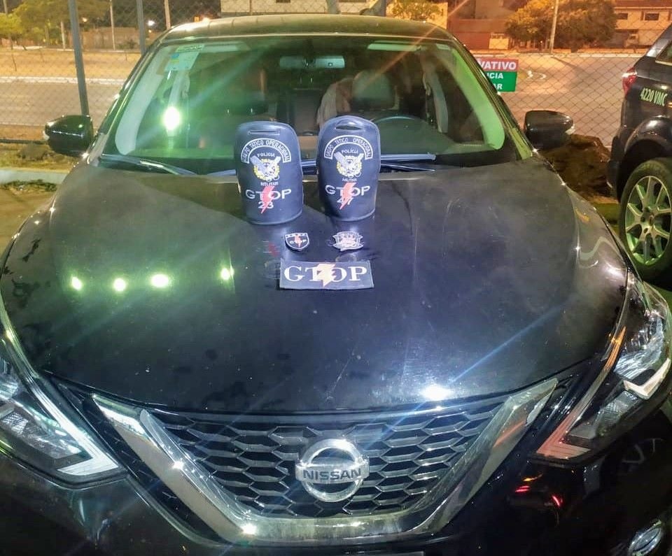 Carro apreendido PMDF