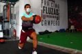 Fred treina de máscara no Fluminense