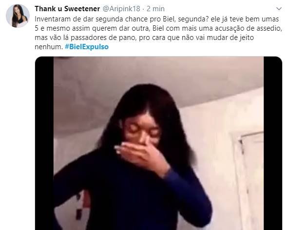 Web pede expulsão de Biel de A Fazenda