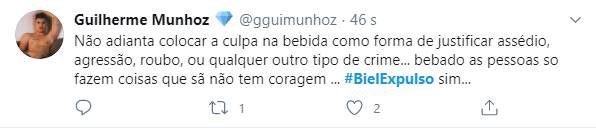 Web pede expulsão de Biel de A Fazenda