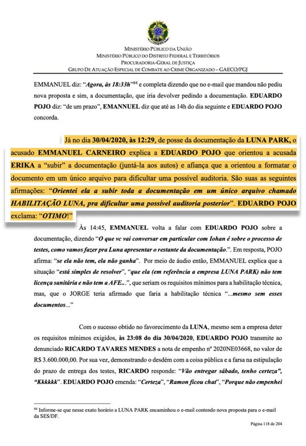 Operação Falso Negativo