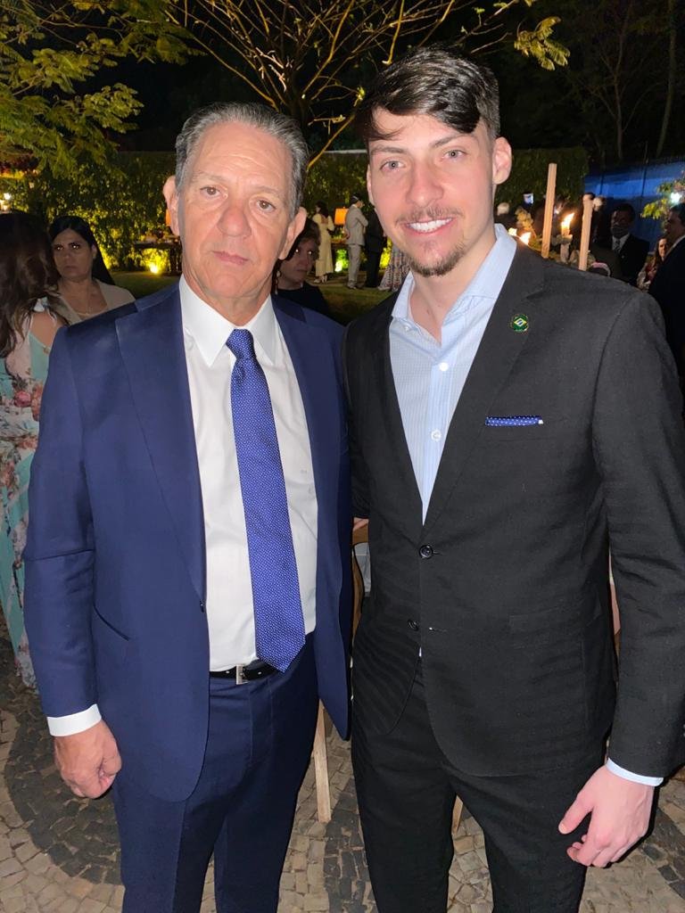 João Otávio de Noronha e Jair Renan Bolsonaroe