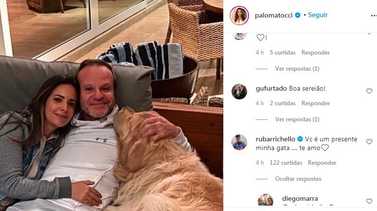 Paloma Tocci e Rubinho