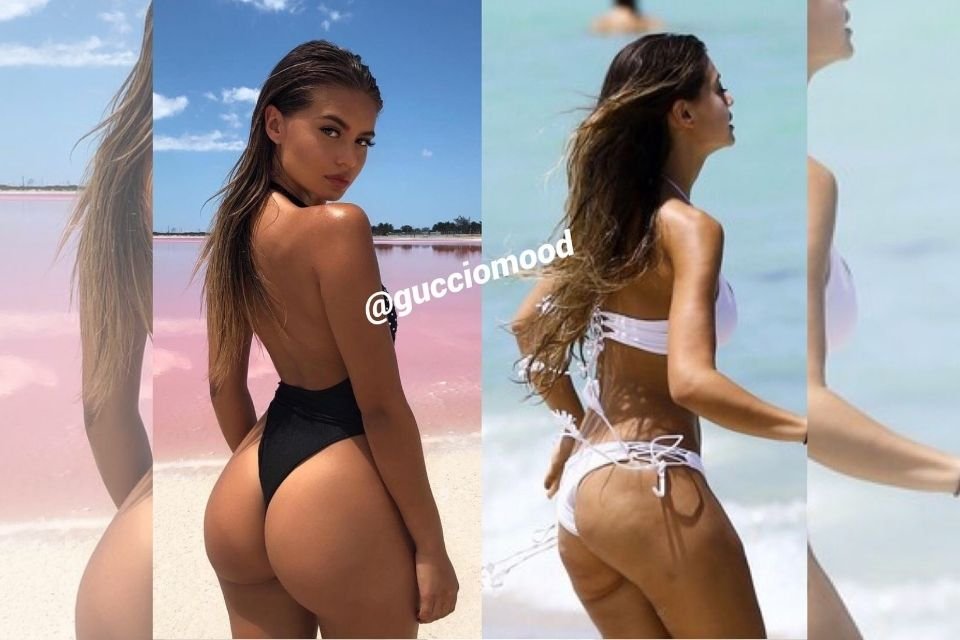 edição de foto em modelo