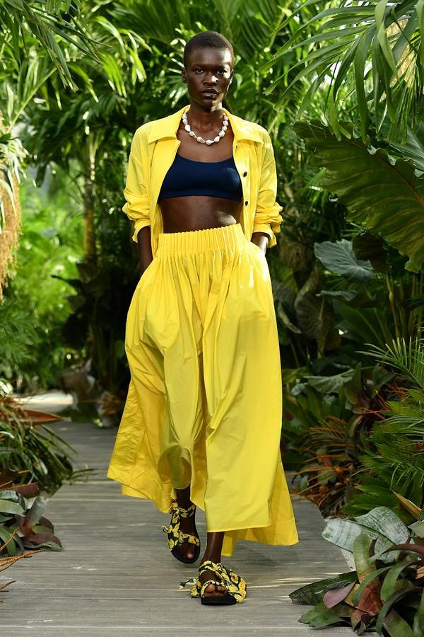 Desfile de Jason Wu no NYFW, com a temporada de primavera/verão 2021