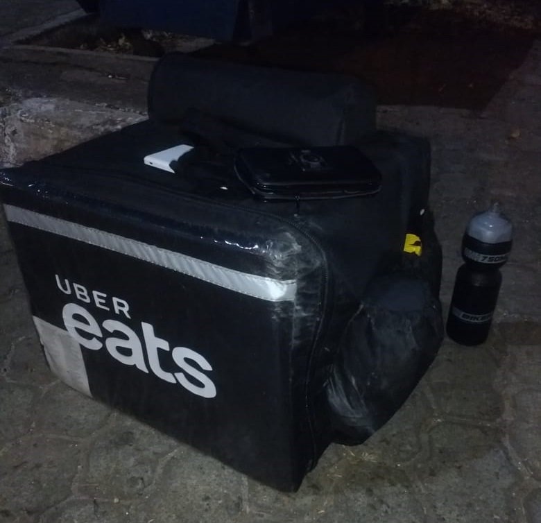 Mochila da Uber Eats