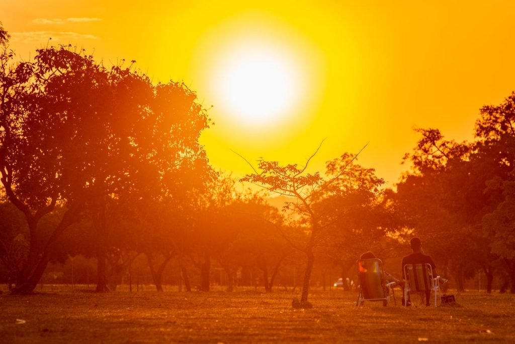 sol e seca em Brasília