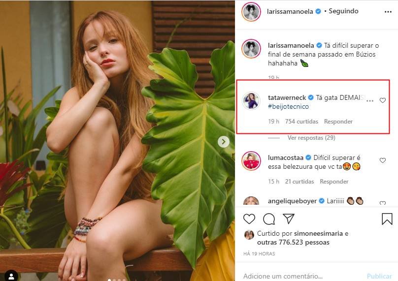Larissa Manoela e Tata Werneck