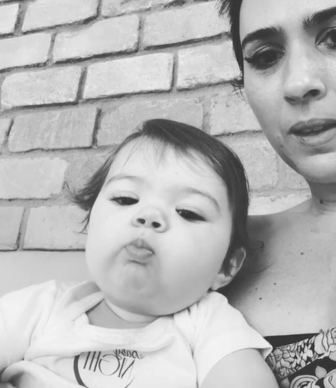 Clara Maria e Tata Werneck