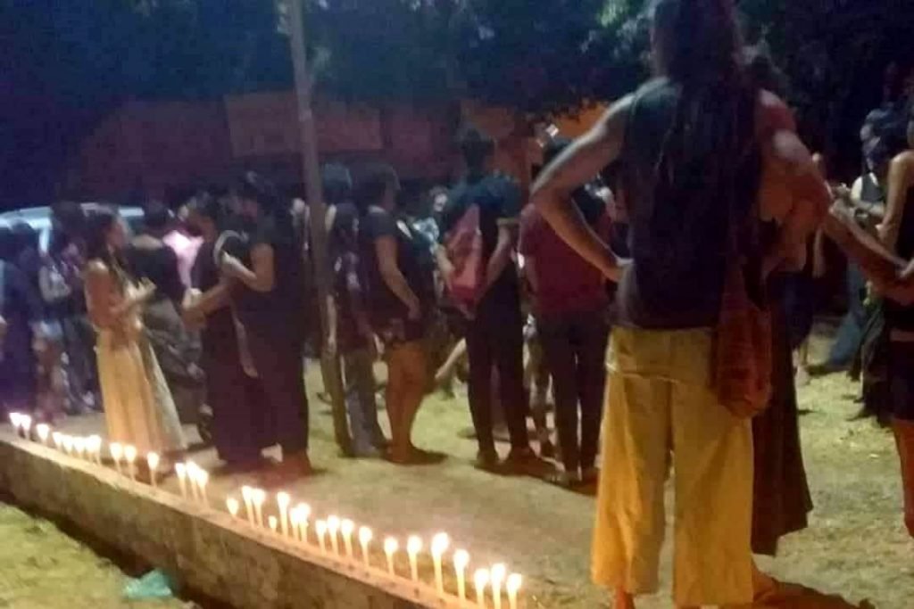 Mulheres de Alto Paraíso protestam após estupro e morte de Oigna Rodrigues da Silva