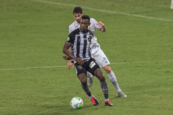 Partida entre Botafogo e Santos